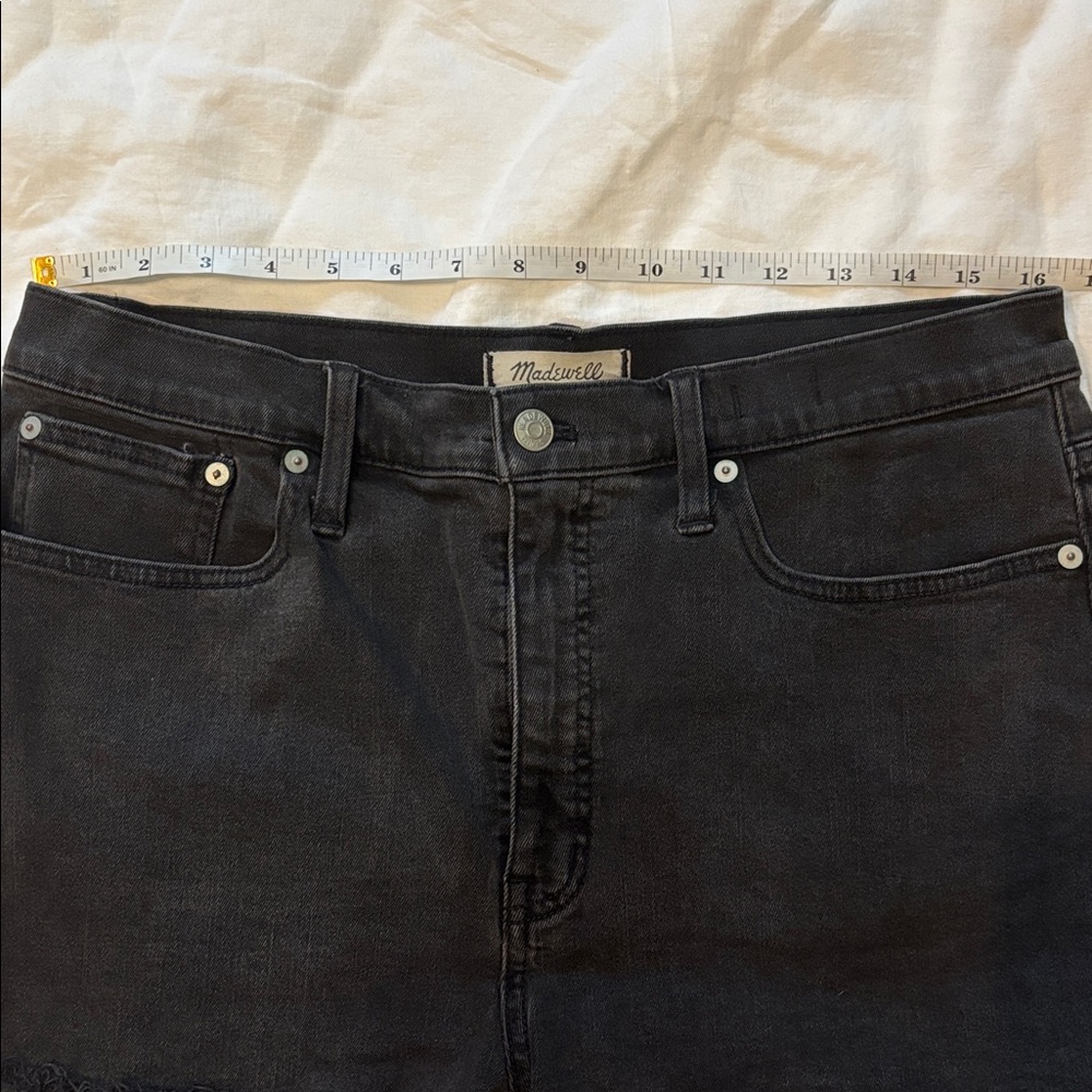 Madewell High Rise Denim Shorts, Lunar Wash, 31 - Picture 8 of 8
